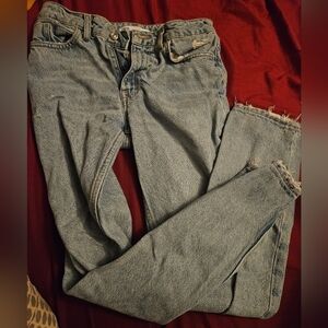Zara Womens Size 2 Casual Blue Denim Jeans